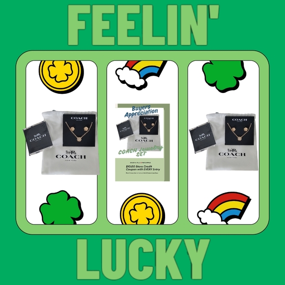 Coach Other - Coach Jewelry SET BUYER Appreciation Givy! FREE SHIPPING 📿1 In 25 Shot To WIN!